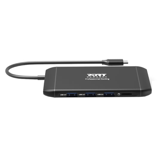 Port USB Type-C 4 x USB3.1|1 x Aux|Micro+SD Card Reader|1 x RJ45|1 x HDMI|1 x VGA|1 x Type-C PD Dock - Stellar Technologies