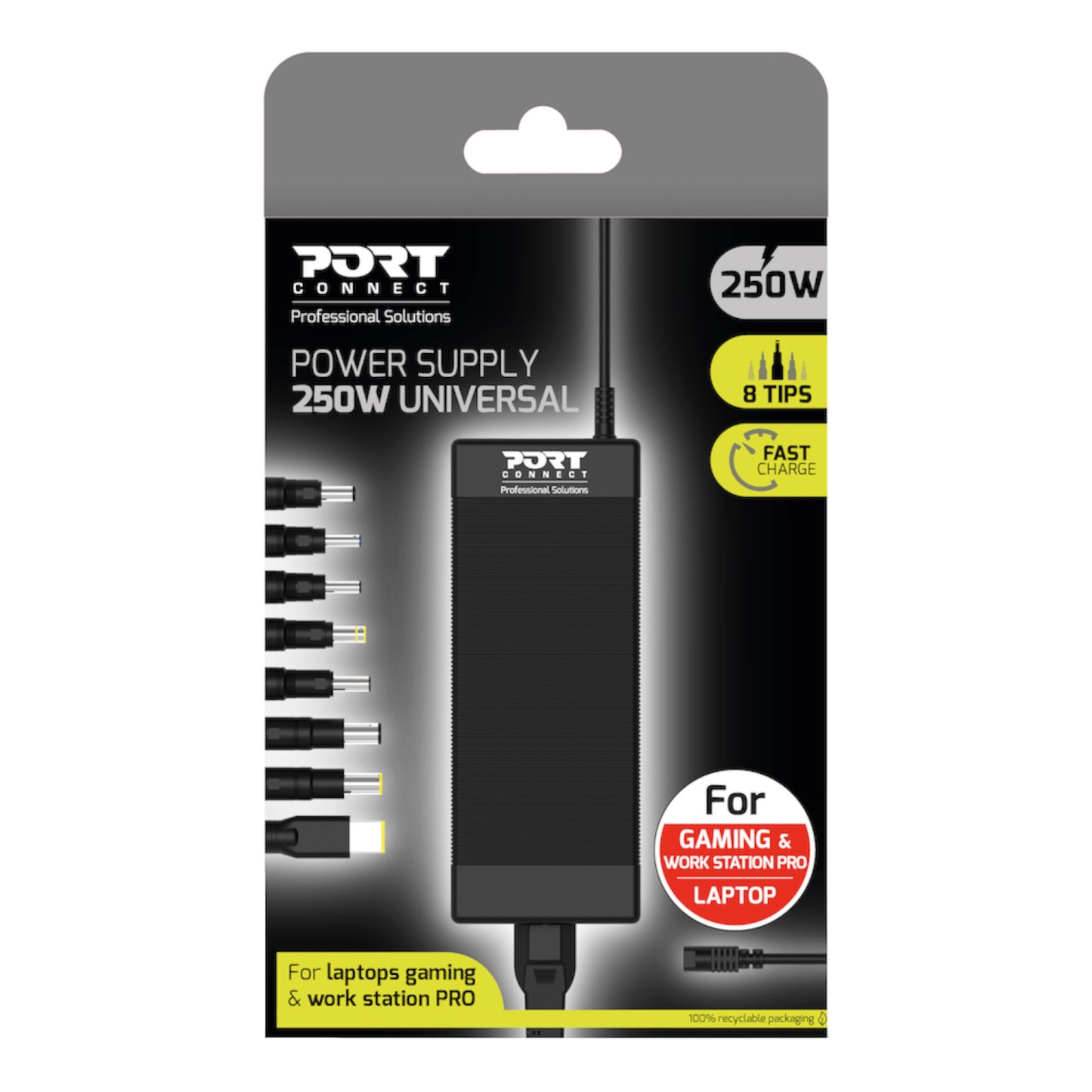 Port Connect 250W Universal Power Supply - Stellar Technologies