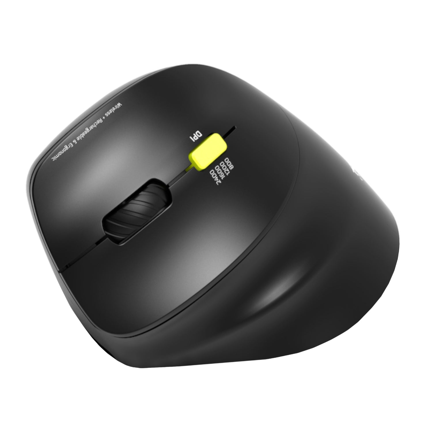 Port Connect Ergo Shape Rechargeable Wireless Mouse - Stellar Technologies