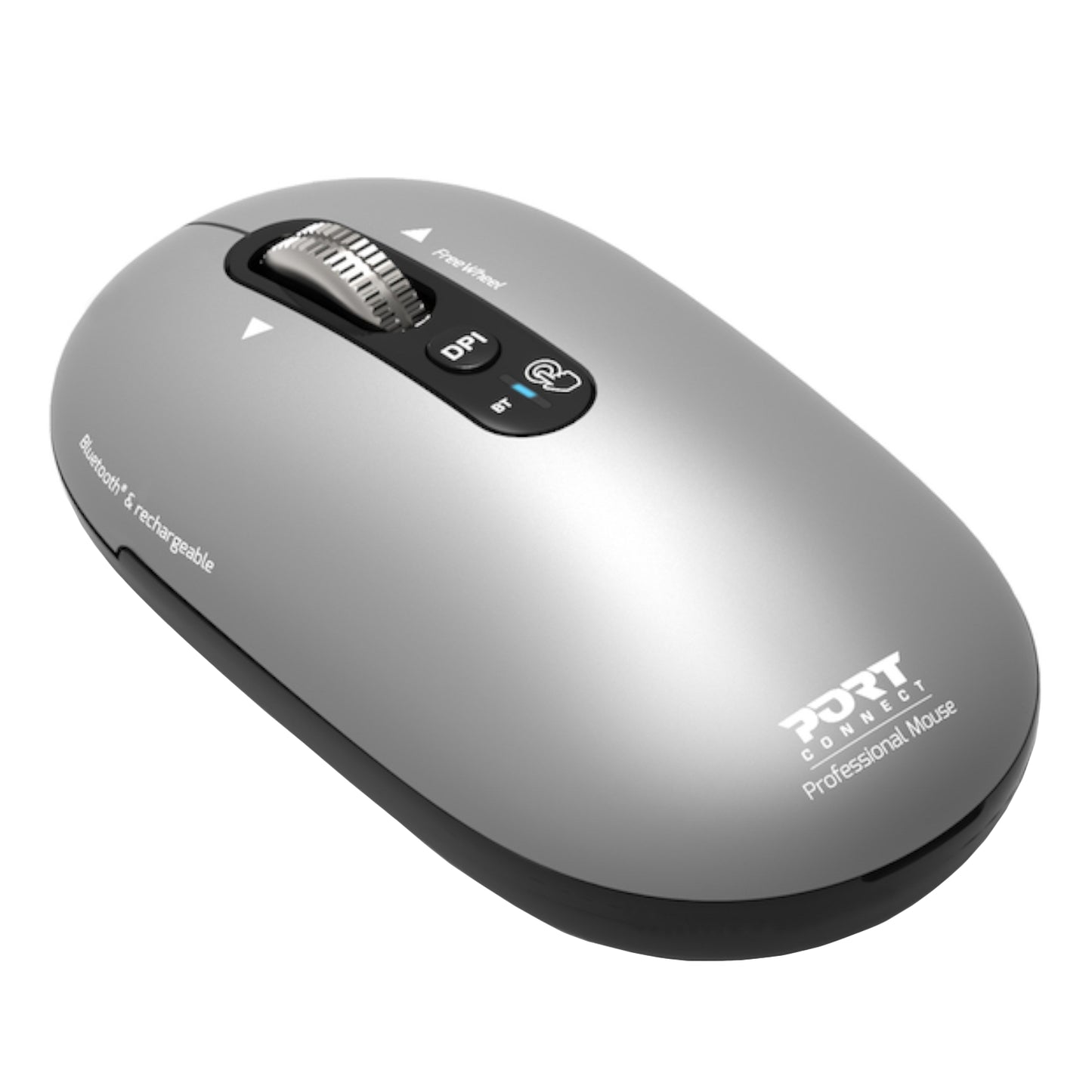 Port Connect PURE Bluetooth Rechargeable Mouse - Stellar Technologies
