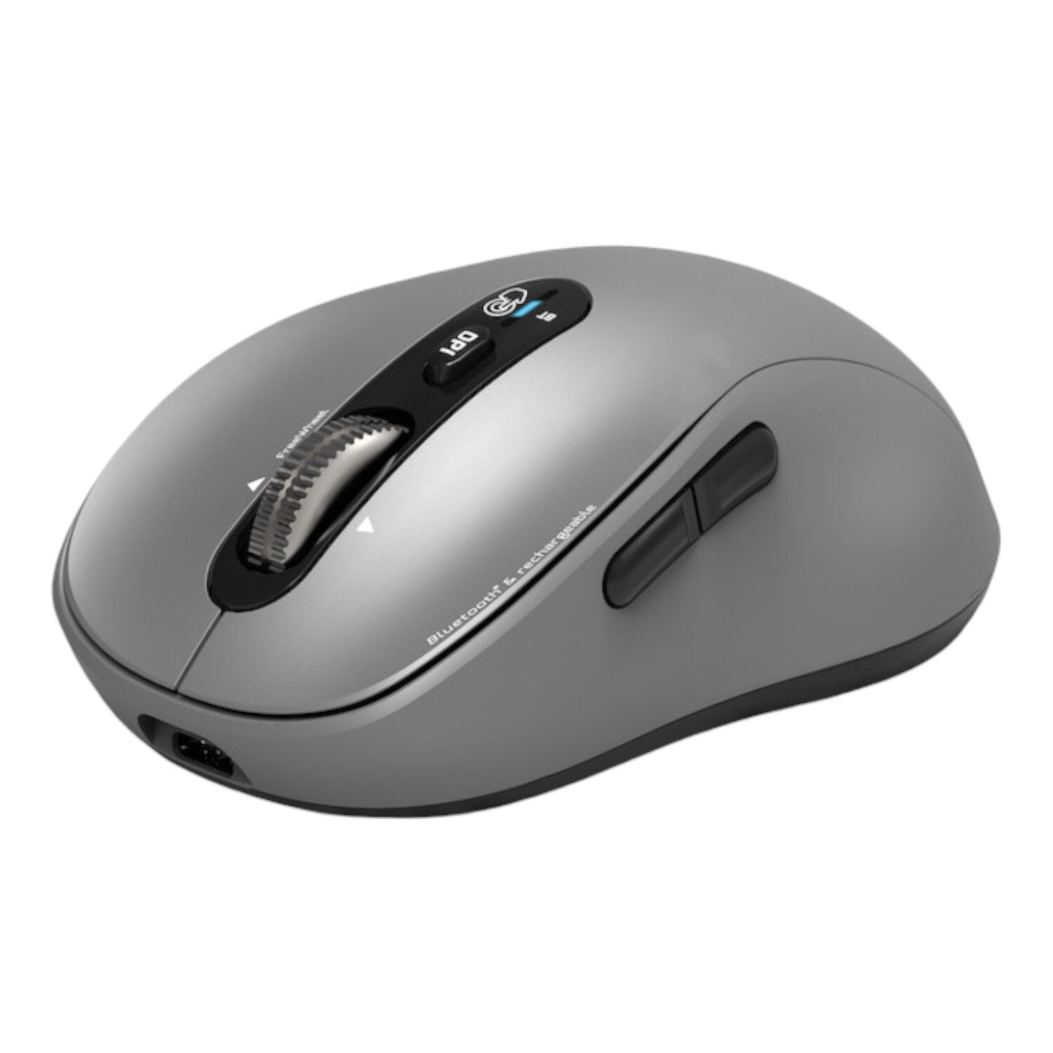 Port Connect Wireless Bluetooth Expert and Mac Mouse - Grey - Stellar Technologies