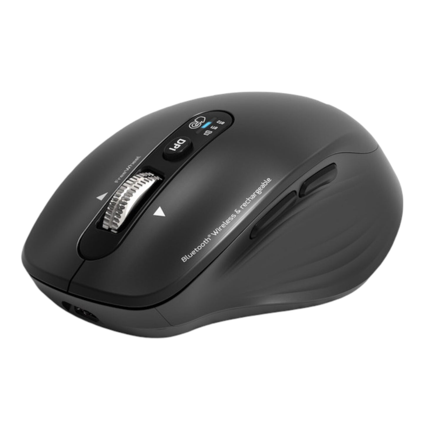 Port Connect Business 2.4GHz Rechargeable Bluetooth Wireless Mouse - Black - Stellar Technologies