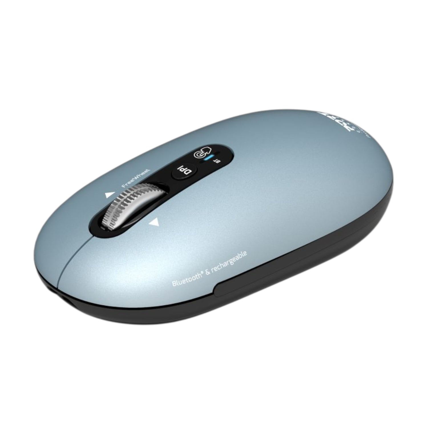 Port Connect PURE MAC Rechargeable Wireless and Bluetooth Mouse - Storm - Stellar Technologies