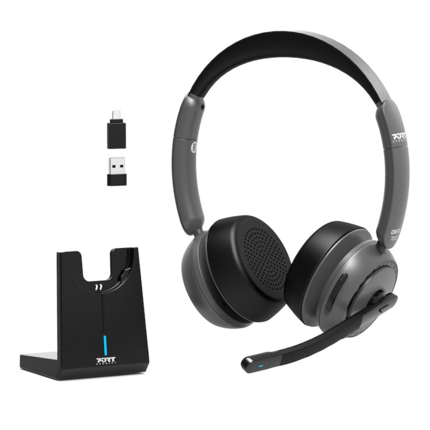 Port Connect ON’R 700 Bluetooth Wireless Headset with Noise Cancellation - Stellar Technologies