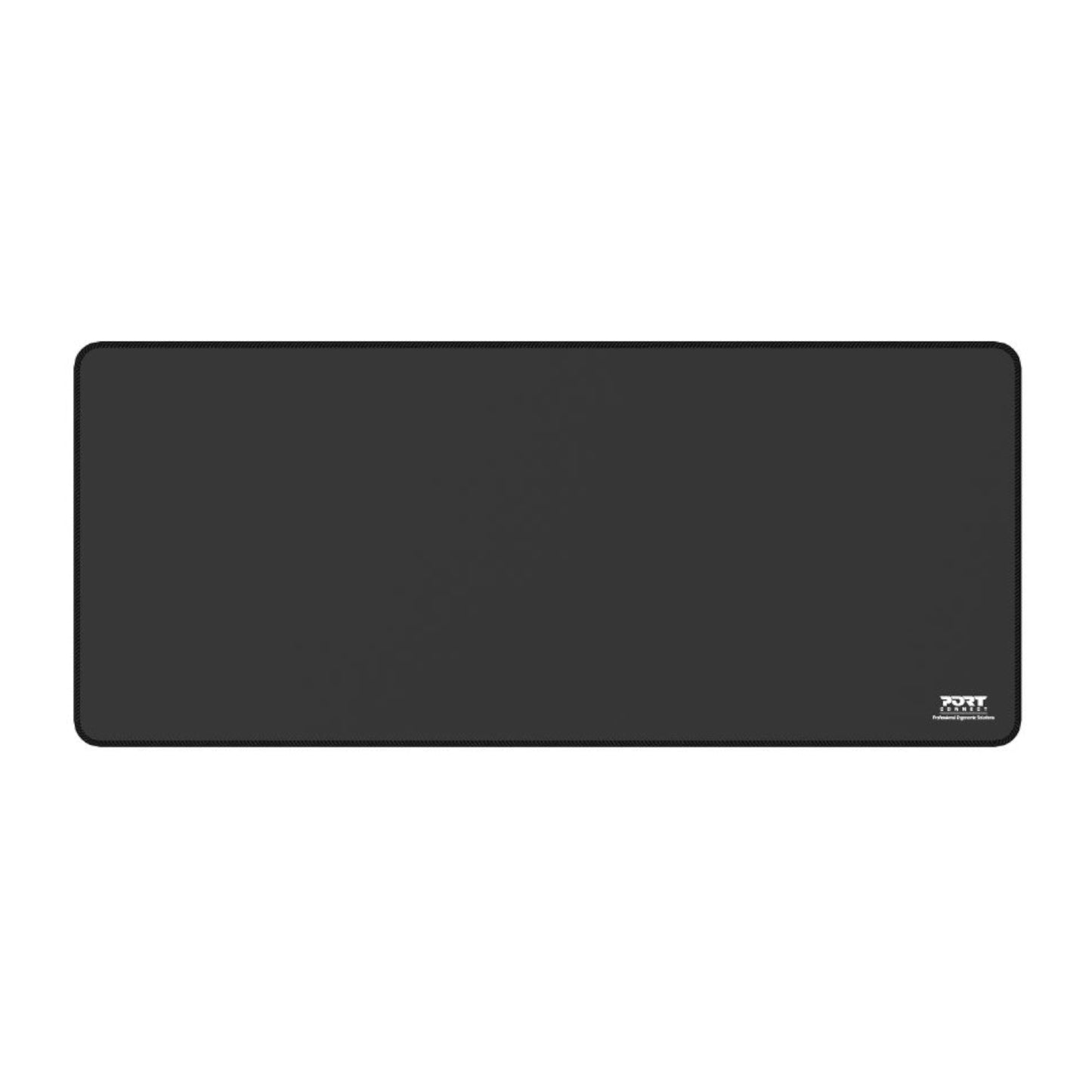 Port Connect Professional Desk Pad - Black (300 x 700mm) - Stellar Technologies