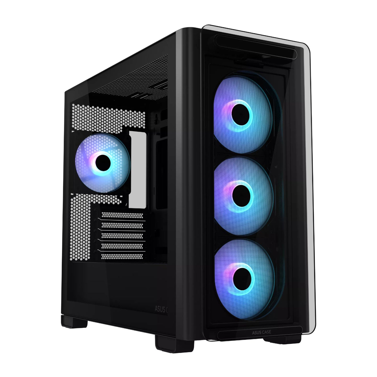 Asus A23 PLUS ARGB Micro-ATX Gaming Chassis - Black - Stellar Technologies