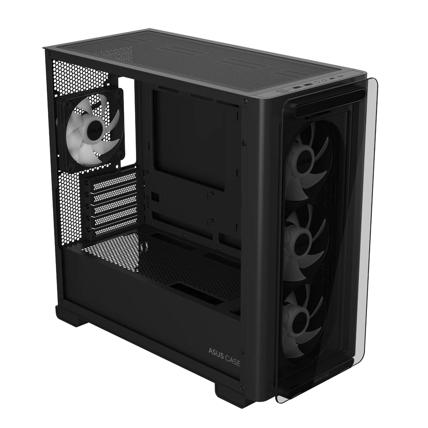 Asus A23 PLUS ARGB Micro-ATX Gaming Chassis - Black - Stellar Technologies