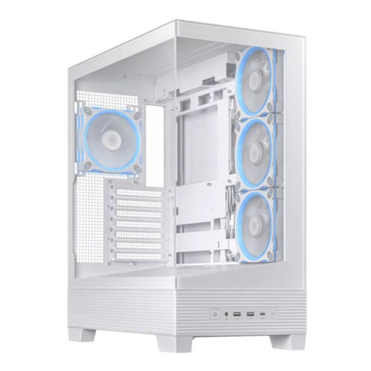 Asus A31 PLUS Mid Tower ATX Chassis - White - Stellar Technologies