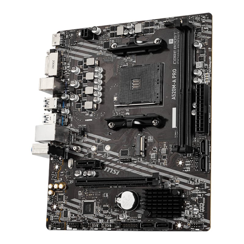 MSI A520M-A PRO AM4 AMD MATX Gaming Motherboard - Stellar Technologies
