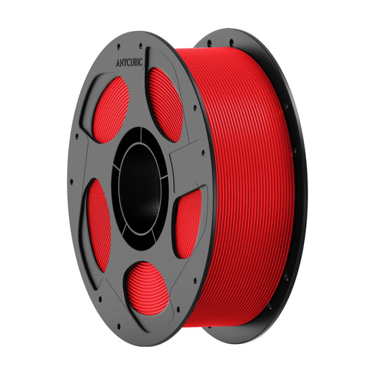 Anycubic PLA Basic Filament 1kg - Texture Red