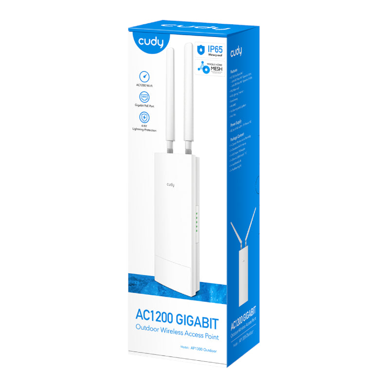 Cudy AC1200 Gigabit Dual Band Ceiling Access Point - Outdoor - Stellar Technologies
