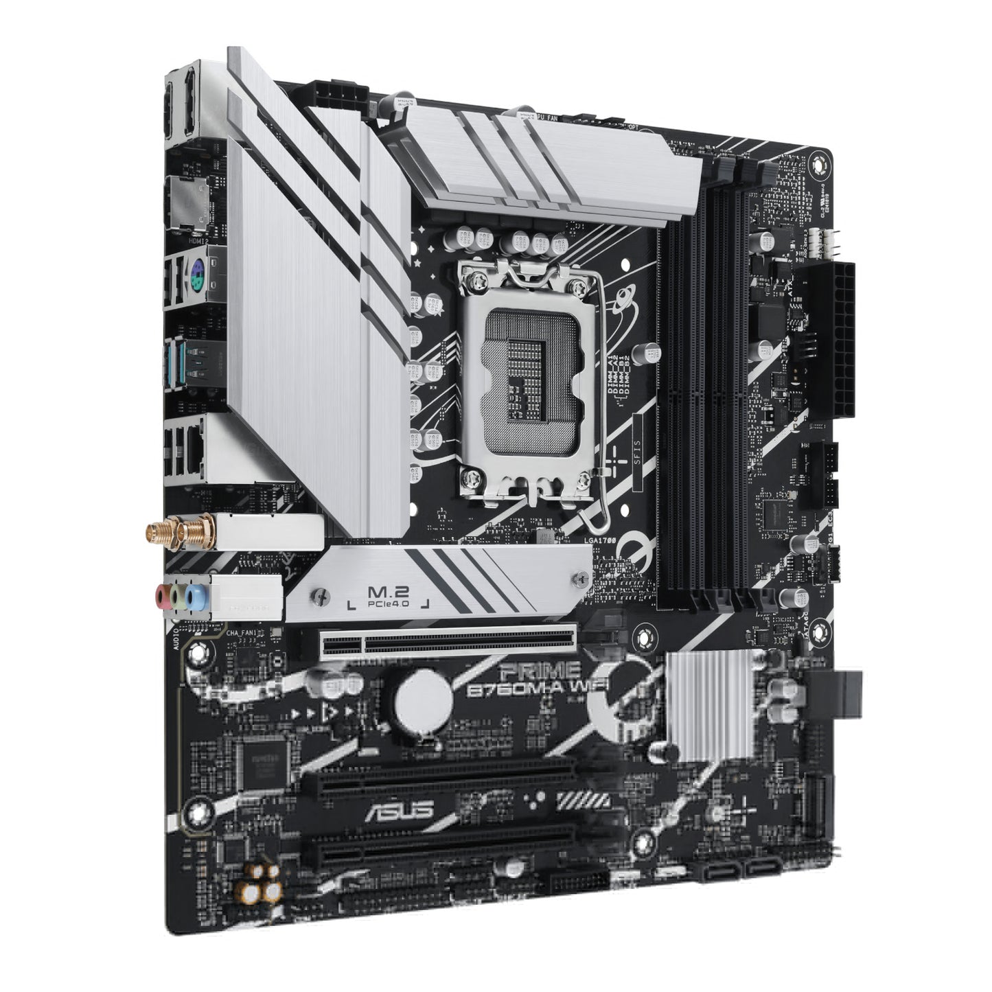 Asus Prime B760M-A WiFi + Prime LC 240 ARGB Cooler Bundle