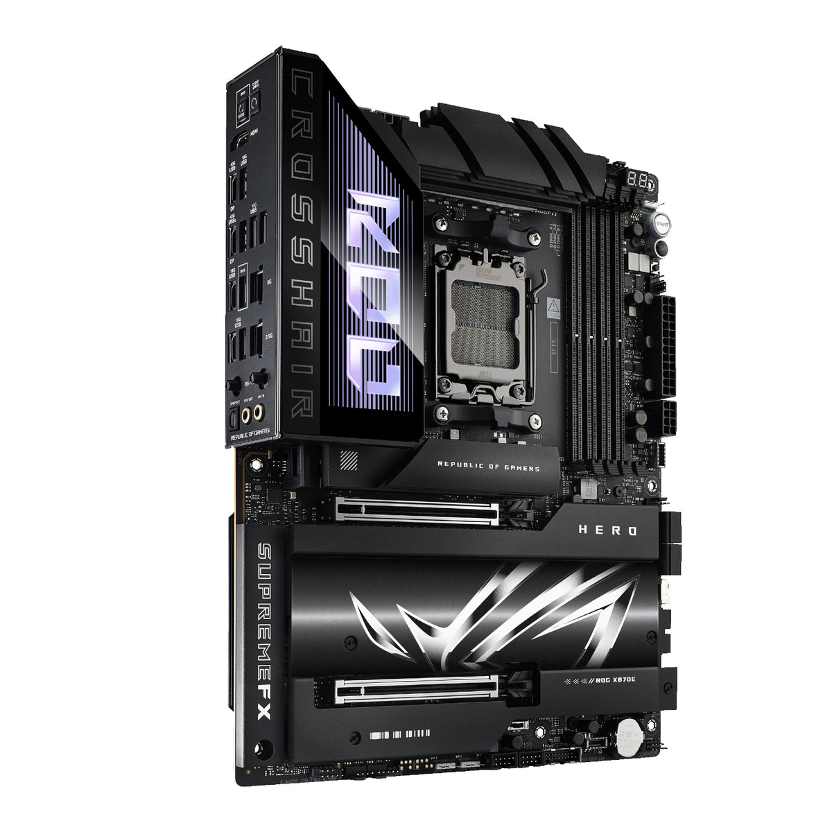 Asus ROG Crosshair X870E HERO ATX Gaming Motherboard - Stellar Technologies