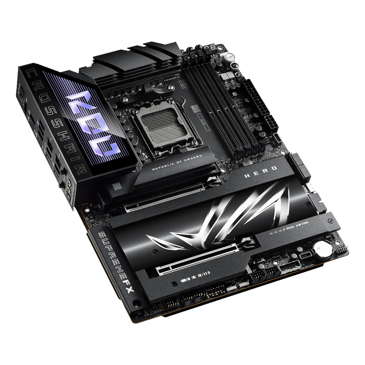 Asus ROG Crosshair X870E HERO ATX Gaming Motherboard - Stellar Technologies