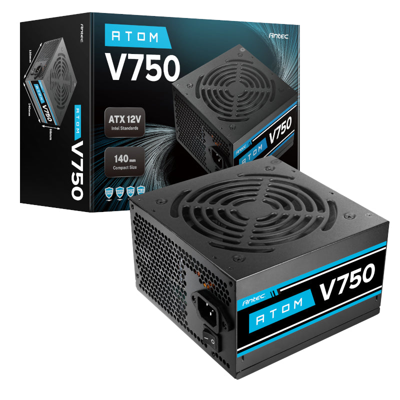 Antec Atom V750 Non-Modular Power Supply - Stellar Technologies