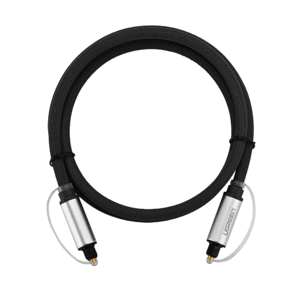 UGREEN AV108 Male to Male Toslink Optical Audio Cable 2m-Grey - Stellar Technologies