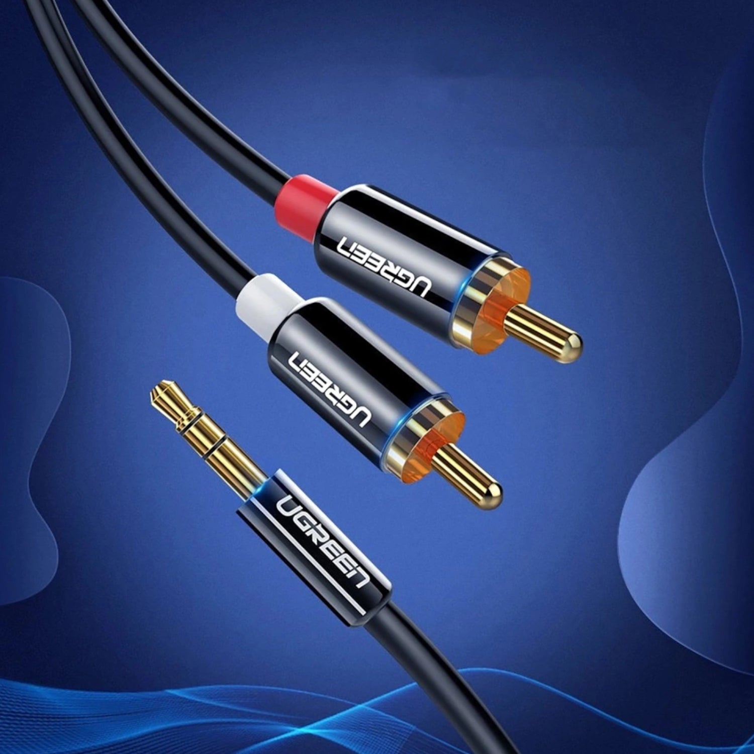 UGREEN AV116 3.5mm to RCA Cable 2M - Stellar Technologies