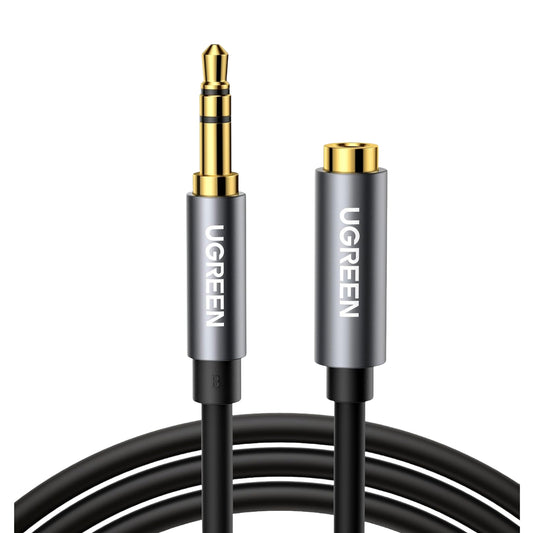 UGREEN AV118 3.5mm AUX Extension Cable 3m - Male to Female -(Black) - Stellar Technologies