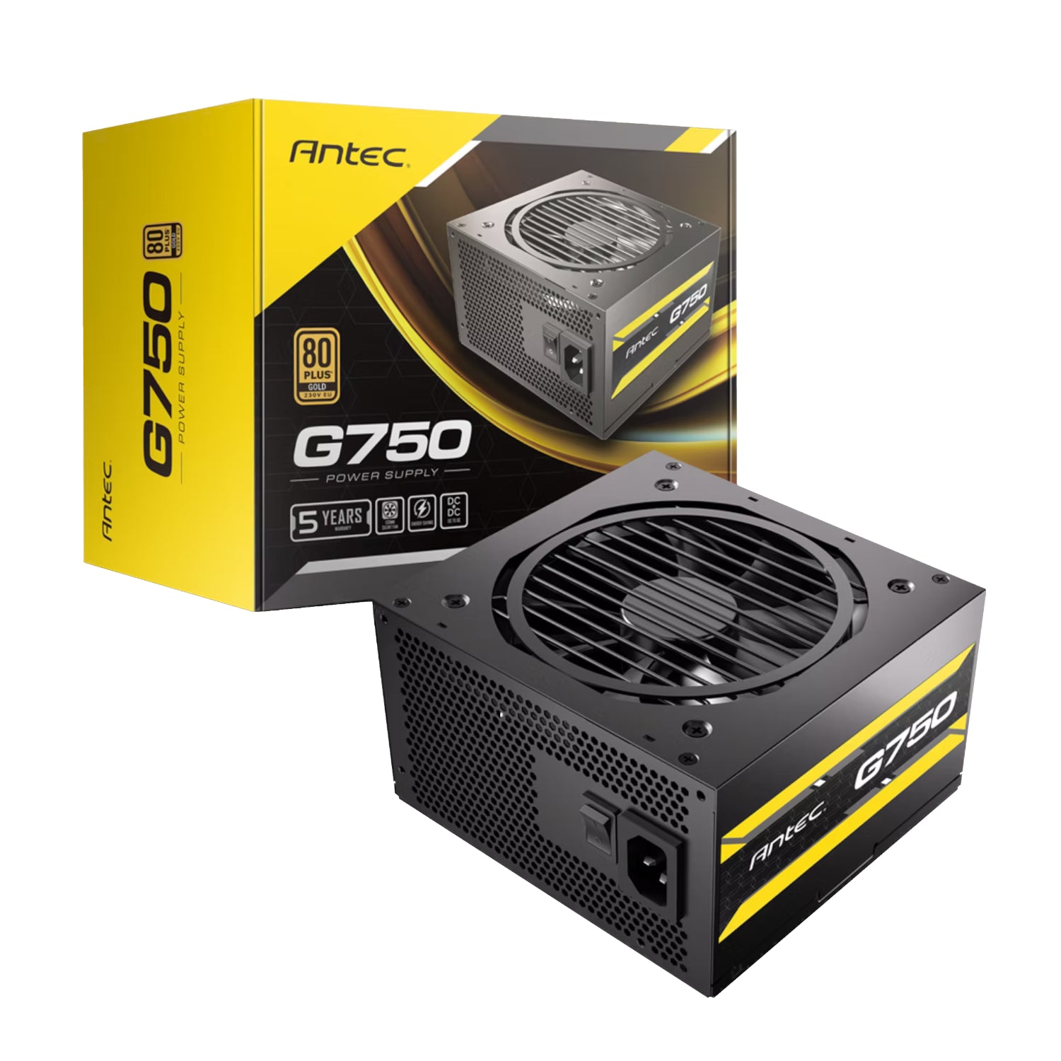 Antec Atom G750 Semi-Modular Power Supply - Stellar Technologies