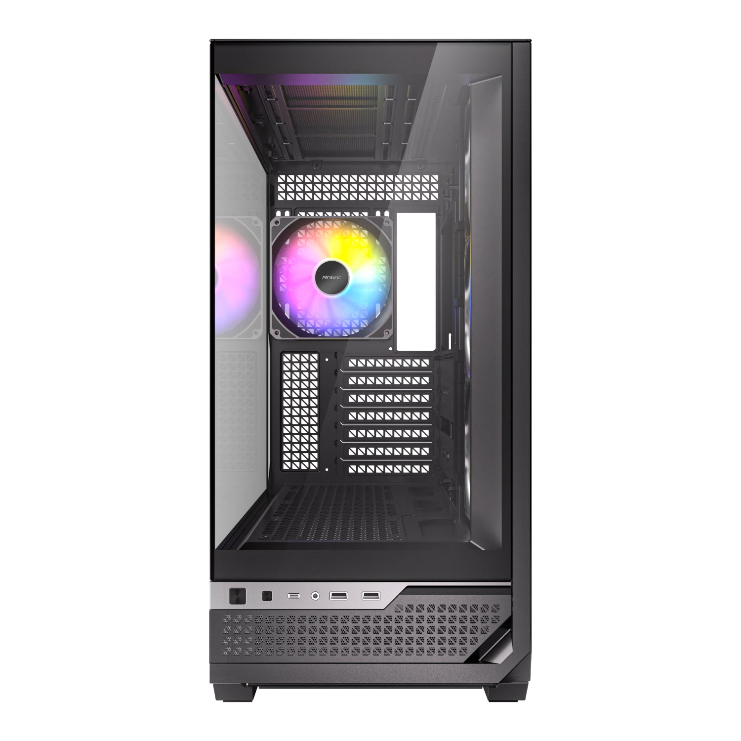 Antec C7 ARGB E-ATX Mid Tower Gaming Chassis - Black - Stellar Technologies