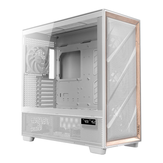 Antec FLUX PRO E-ATX Full Tower Gaming Chassis - White - Stellar Technologies