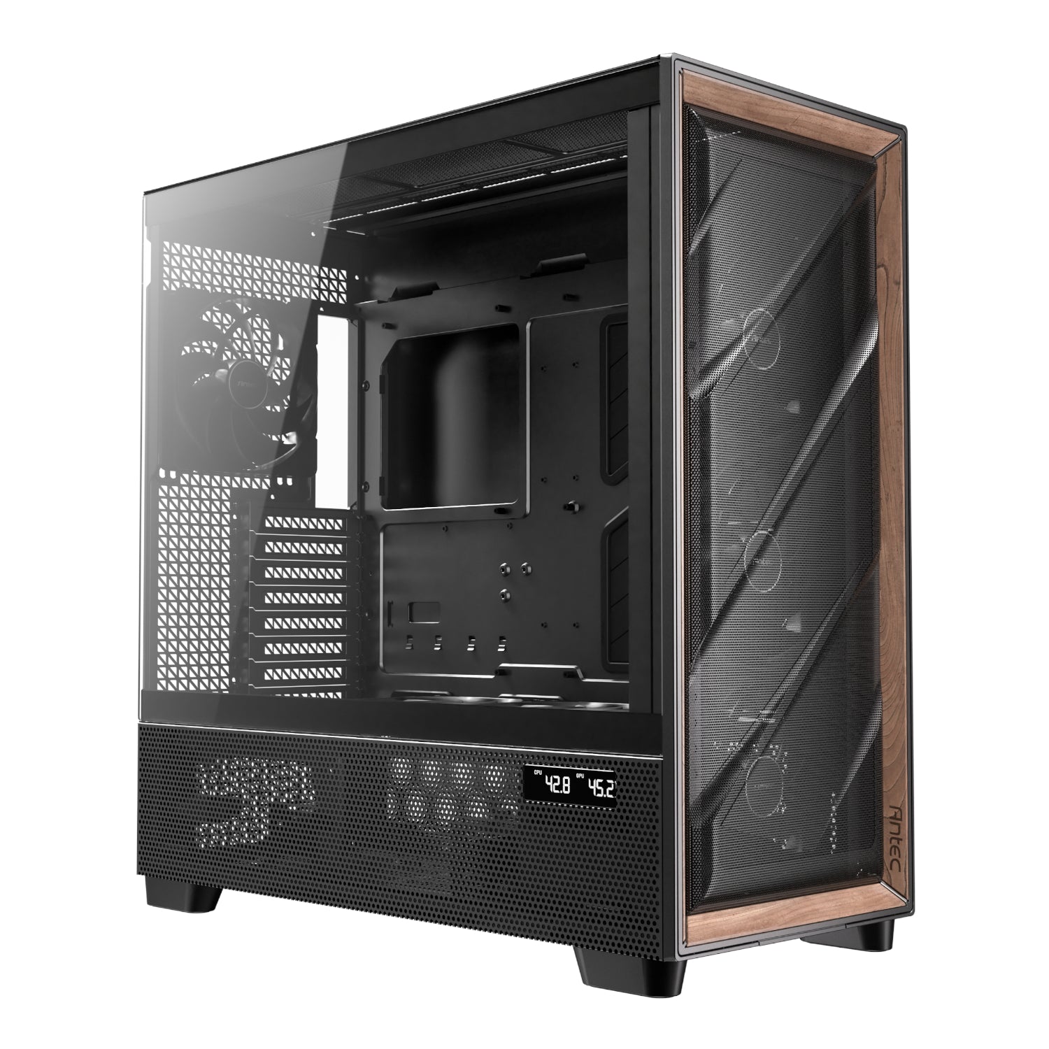 Antec FLUX PRO E-ATX Full Tower Gaming Chassis - Black - Stellar Technologies