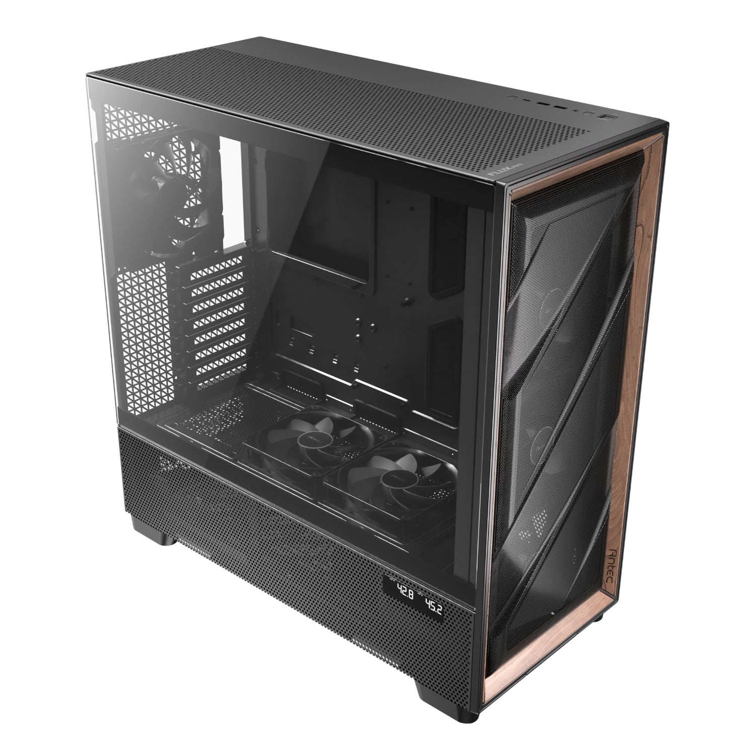 Antec FLUX PRO E-ATX Full Tower Gaming Chassis - Black - Stellar Technologies