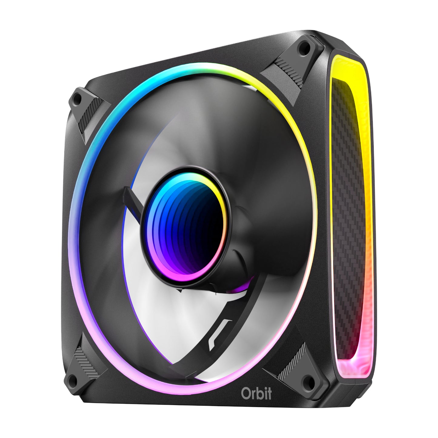 Antec ORBIT PWM 120mm ARGB Fan 3 Pack - Black - Stellar Technologies