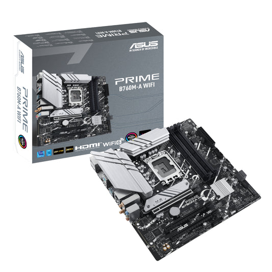 Asus PRIME B760M-A WIFI Intel LGA1700 M-ATX Motherboard - Stellar Technologies
