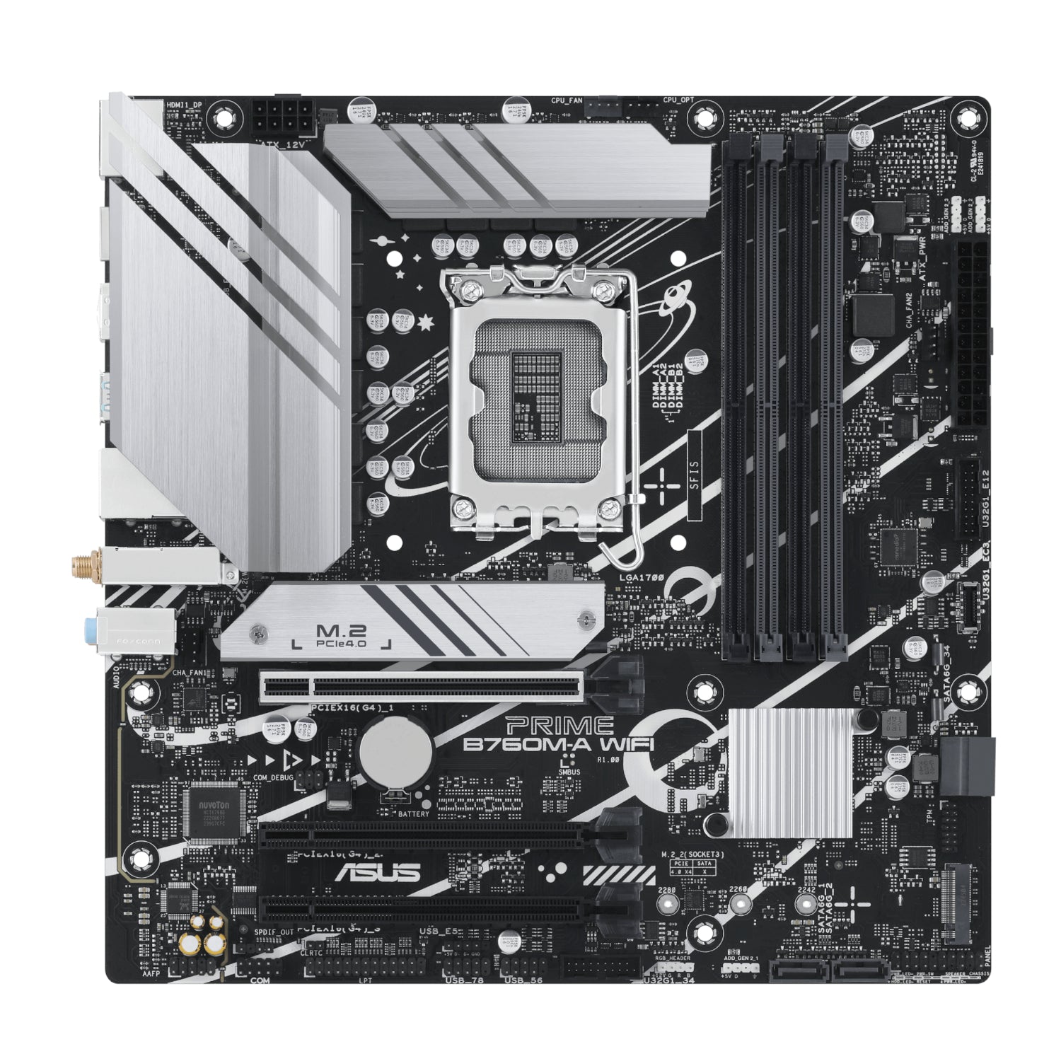 Asus PRIME B760M-A WIFI Intel LGA1700 M-ATX Motherboard - Stellar Technologies