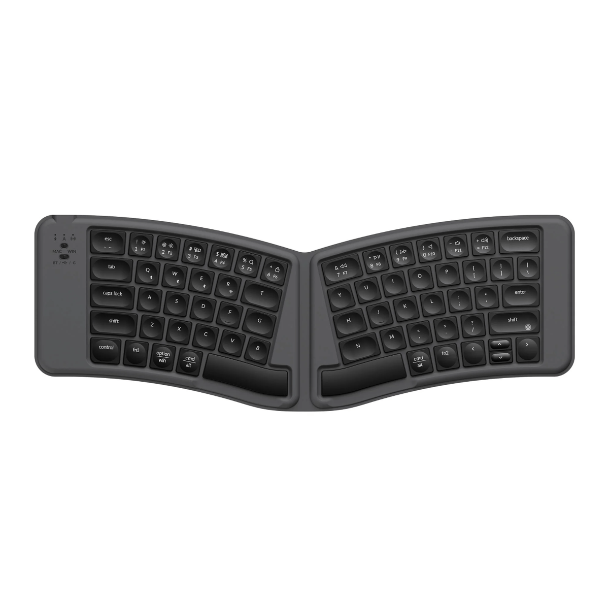 Keychron B11 Pro Ultra-Slim Foldable Wireless Keyboard - Alice Layout - Space Gray
