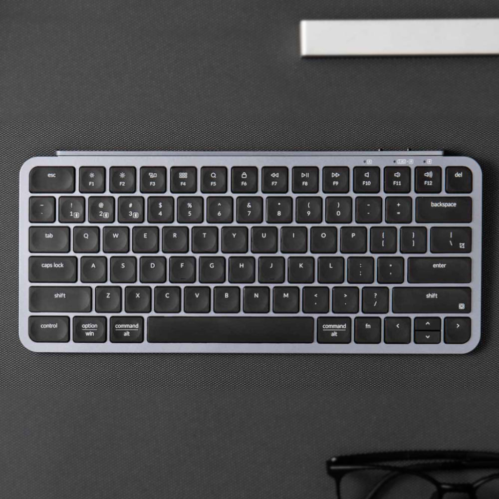 Keychron B1 Pro Ultra-Slim 75% Wireless Keyboard - Space Grey - Stellar Technologies