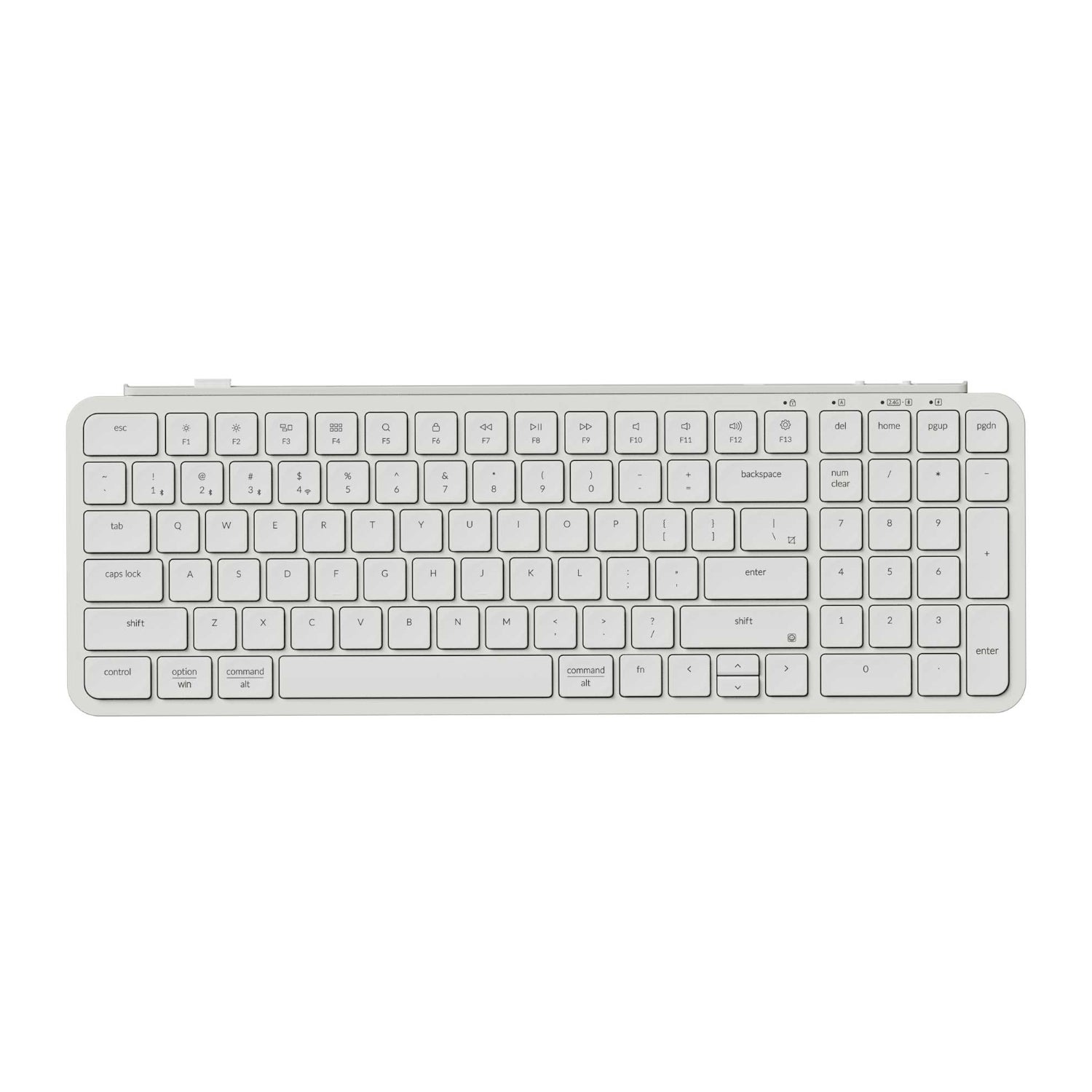 Keychron B2 Pro Ultra-Slim 96% Wireless Keyboard - Ivory White - Stellar Technologies