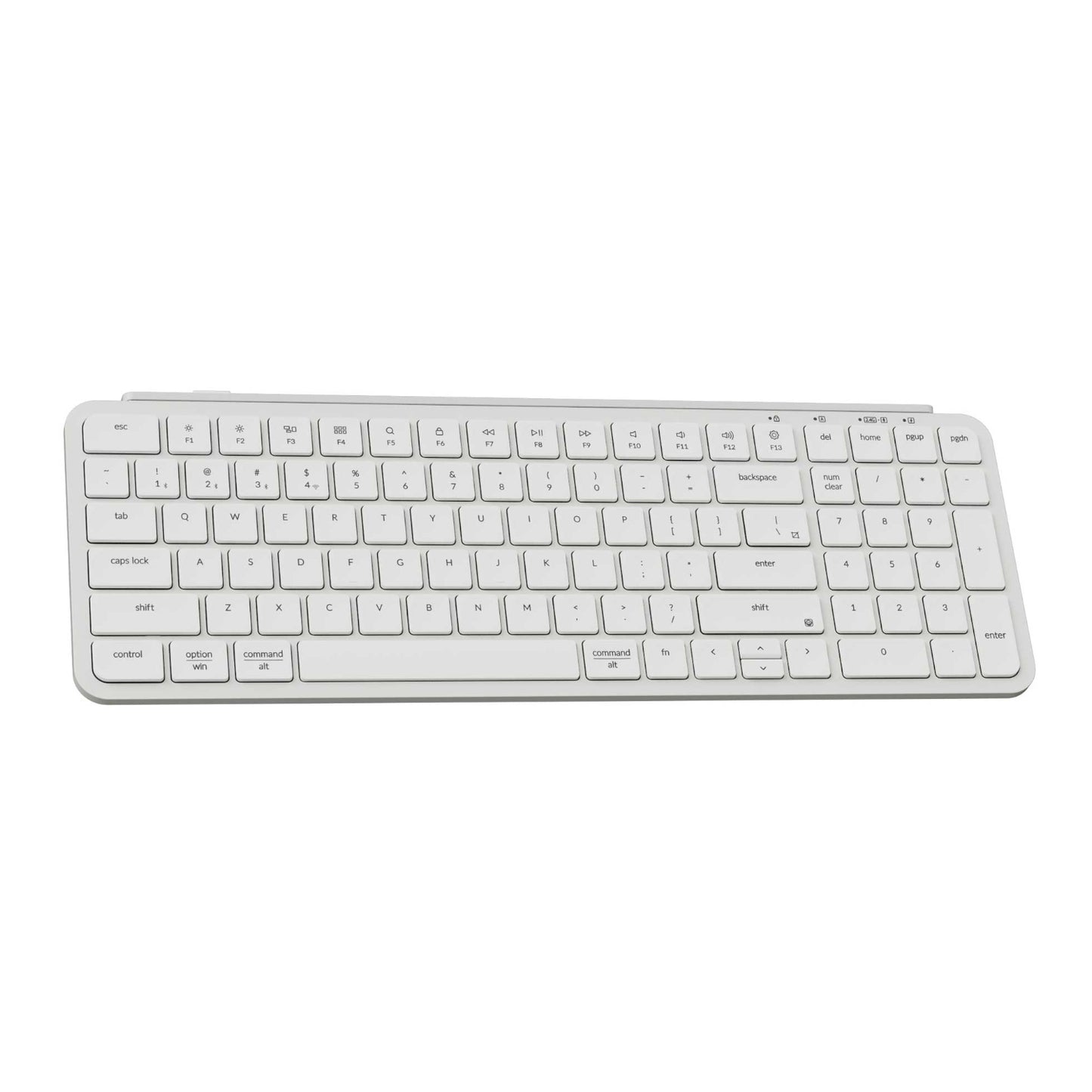 Keychron B2 Pro Ultra-Slim 96% Wireless Keyboard - Ivory White - Stellar Technologies