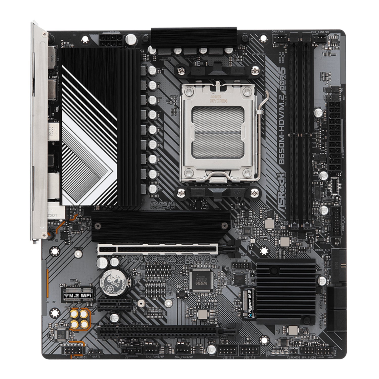ASRock B650M-HDV/M.2 AM5 Micro-ATX Motherboard - Stellar Technologies