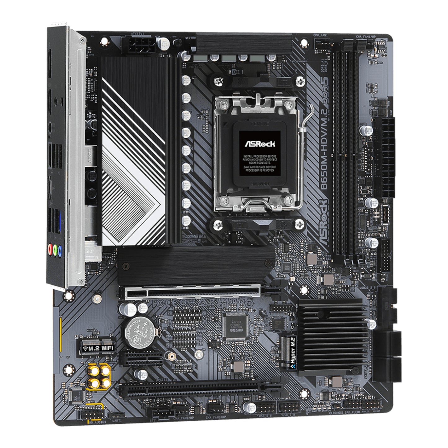 ASRock B650M-HDV/M.2 AM5 Micro-ATX Motherboard - Stellar Technologies