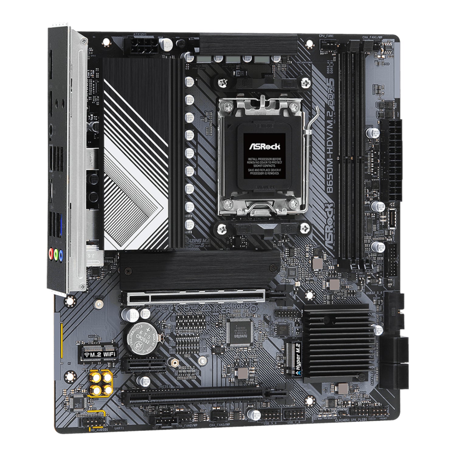 ASRock B650M-HDV/M.2 AM5 Micro-ATX Motherboard - Stellar Technologies