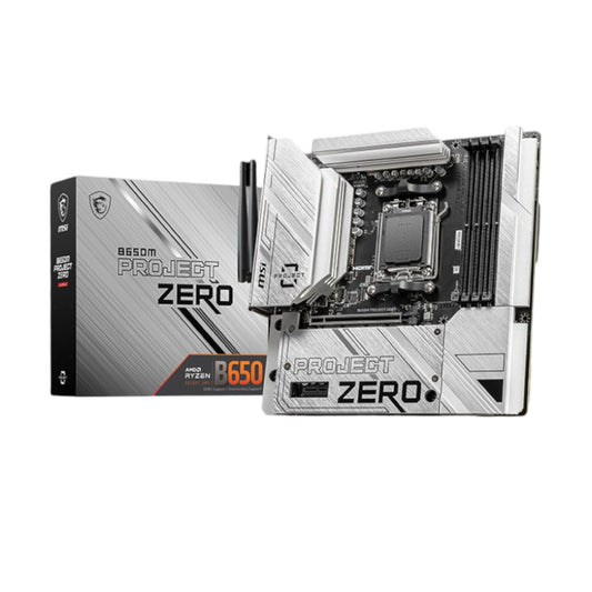 MSI B650M PROJECT ZERO MotherBoard - Stellar Technologies