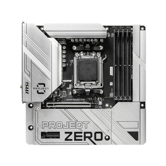 MSI B650M PROJECT ZERO MotherBoard - Stellar Technologies