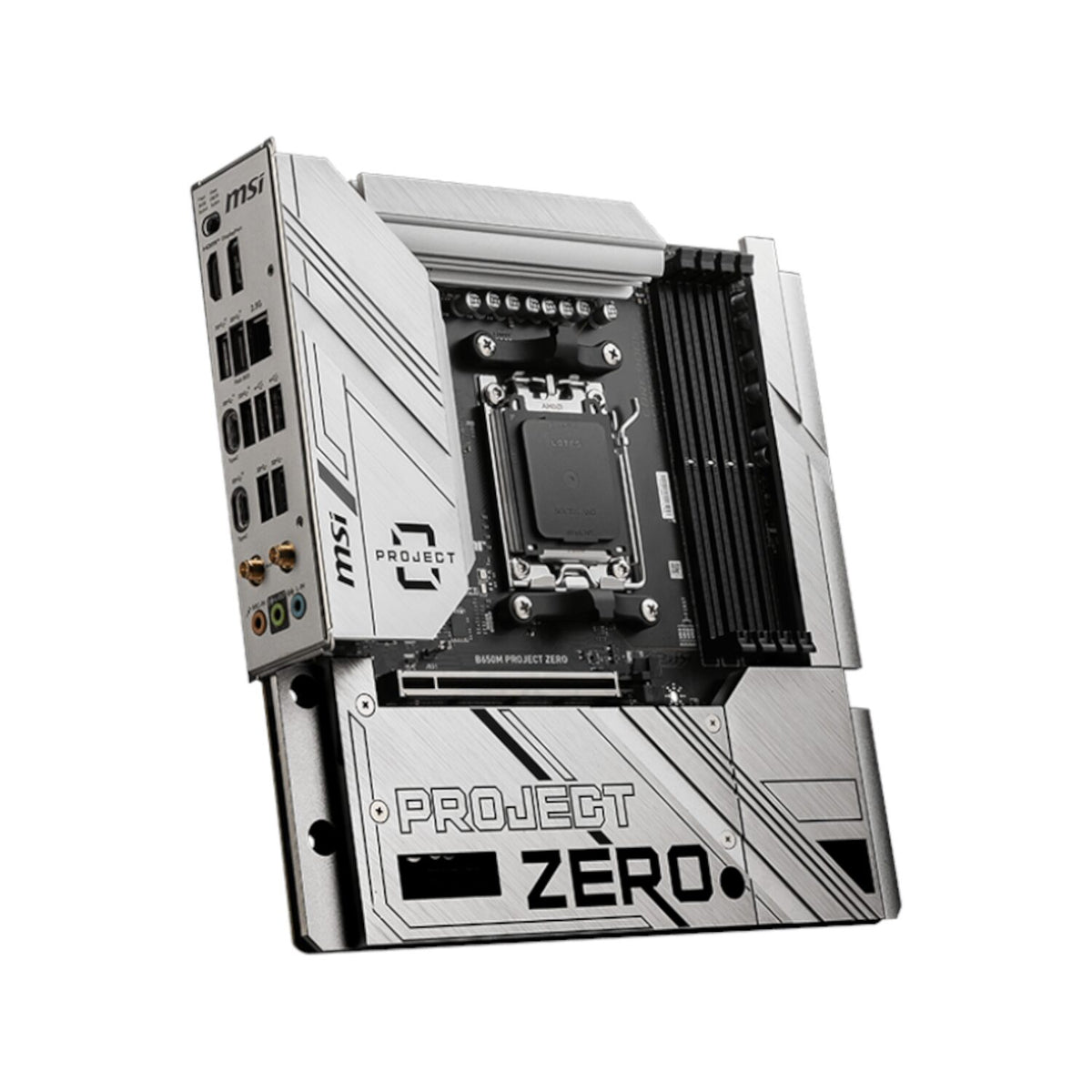 MSI B650M PROJECT ZERO MotherBoard - Stellar Technologies