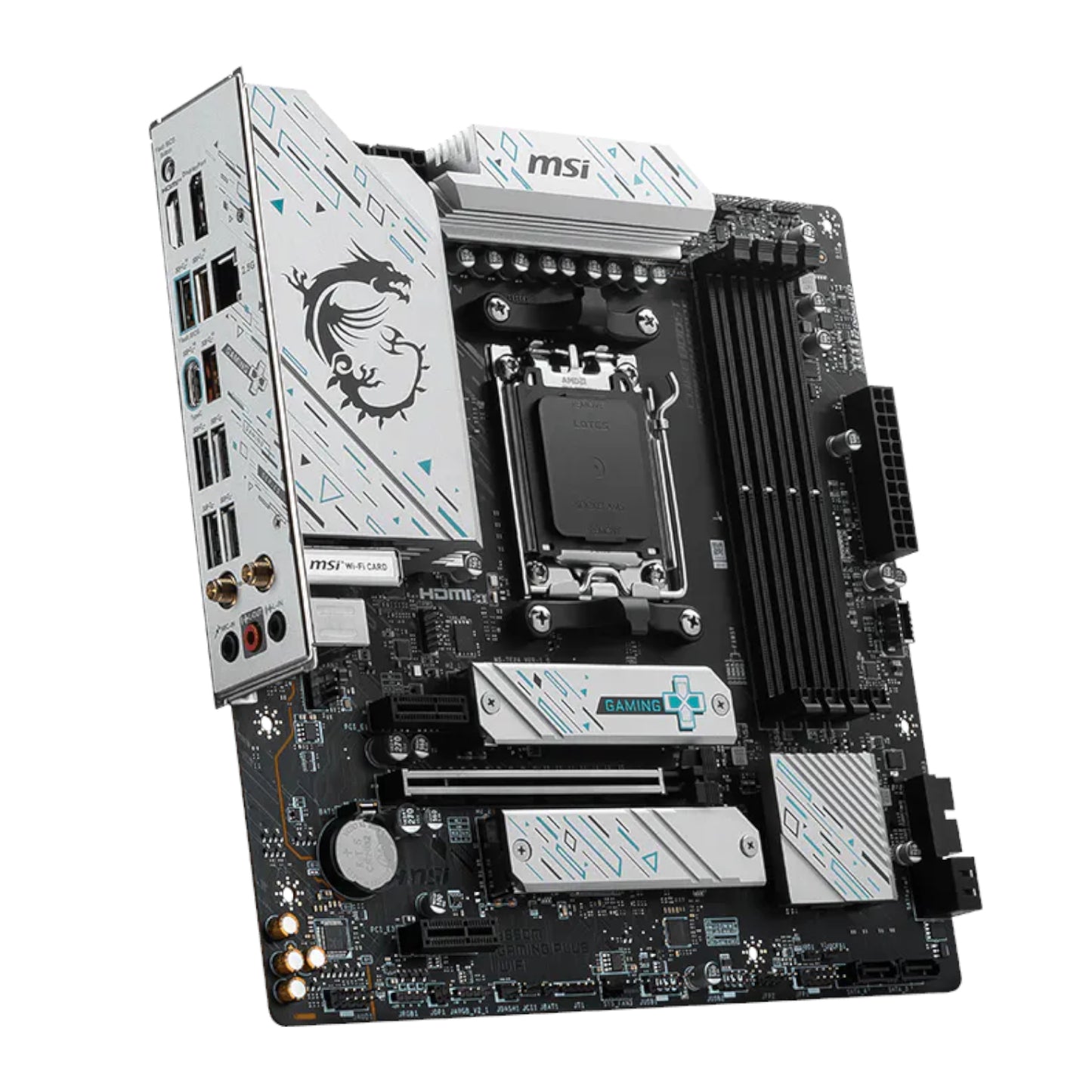 MSI B650M Gaming Plus WiFi AM5 M-ATX Gaming Motherboard - Stellar Technologies