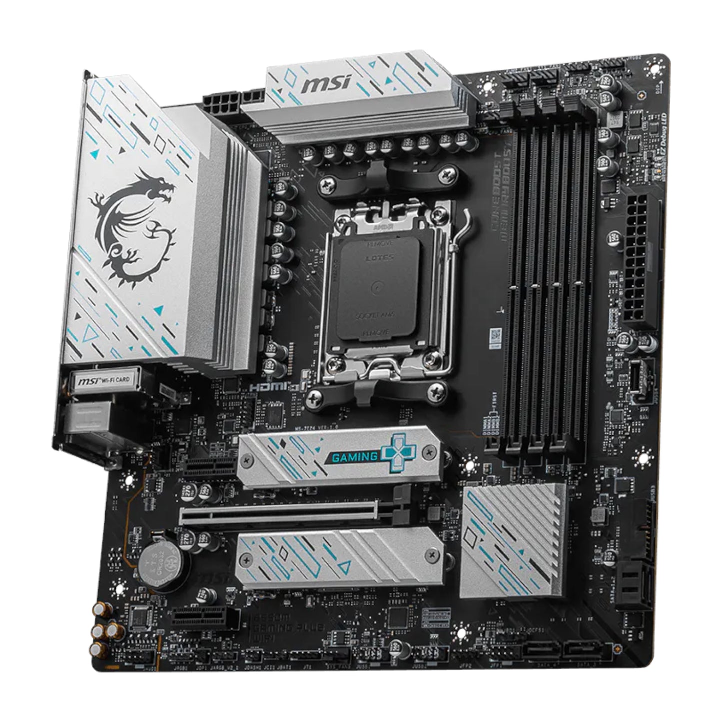 MSI B650M Gaming Plus WiFi AM5 M-ATX Gaming Motherboard - Stellar Technologies