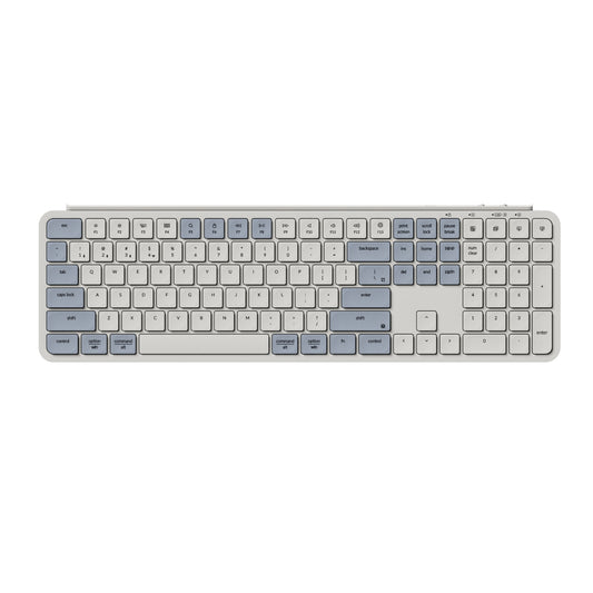 Keychron B6 Pro Ultra-Slim 100% Wireless Keyboard - Retro Blue - Stellar Technologies