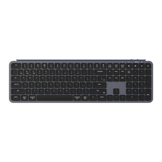 Keychron B6 Pro Ultra-Slim 100% Wireless Keyboard - Space Grey - Stellar Technologies