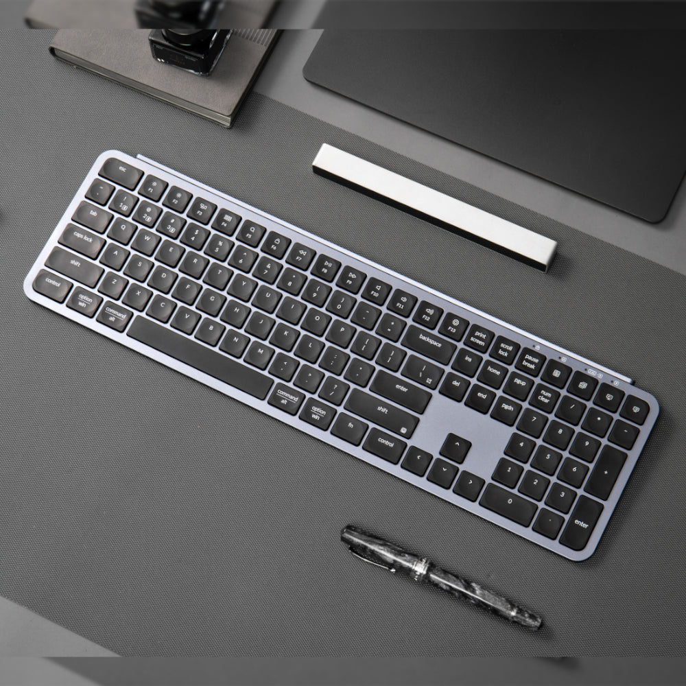 Keychron B6 Pro Ultra-Slim 100% Wireless Keyboard - Space Grey - Stellar Technologies