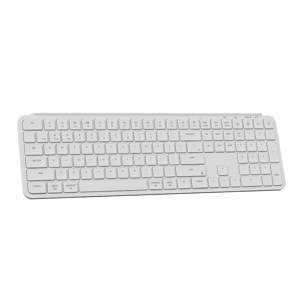 Keychron B6 Pro Ultra-Slim 100% Wireless Keyboard - Ivory White - Stellar Technologies