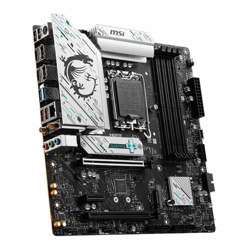 MSI B760M GAMING PLUS WIFI DDR5 Intel LGA1700 M-ATX Gaming Motherboard - Stellar Technologies