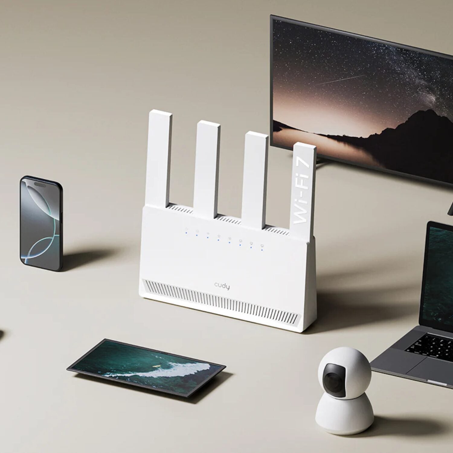 Cudy BE3600E Wi-Fi 7 Gigabit Router - Stellar Technologies