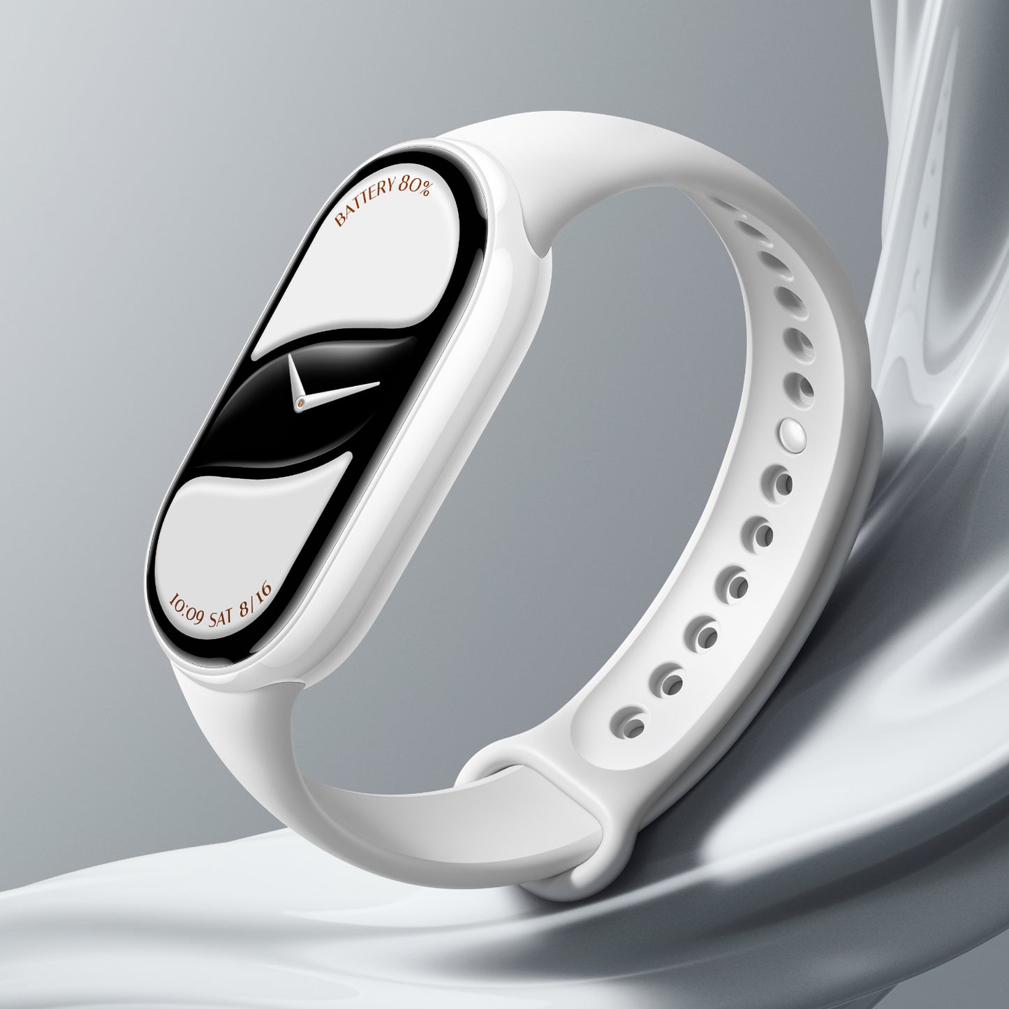 Xiaomi Smart Band 10 Ceramic Edition - White - Stellar Technologies
