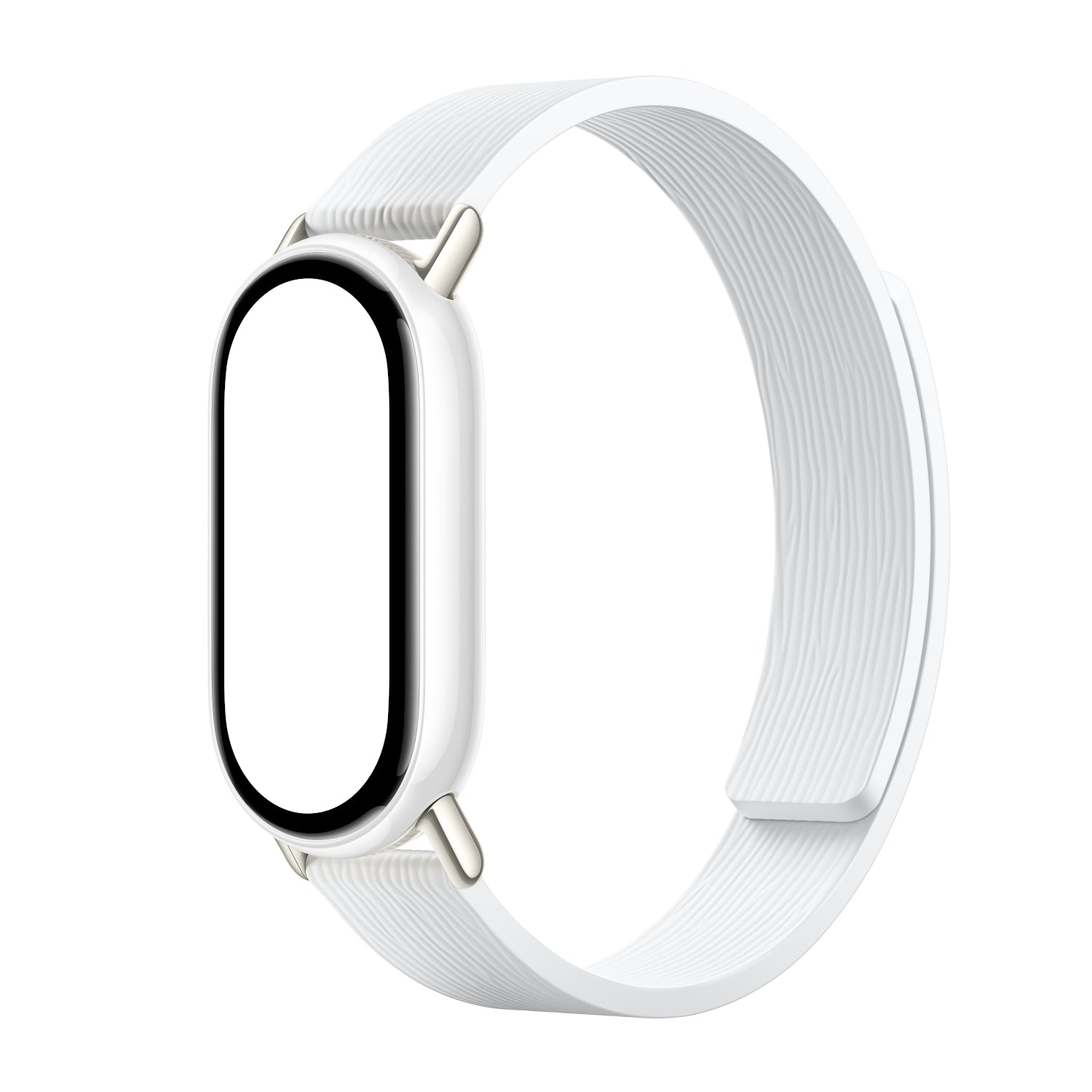 Xiaomi Smart Band 10 Magnetic Kona Leather Strap - Glacier White - Stellar Technologies